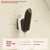 New Aluminum Single Hook Metal Hat and Coat Seamless Hook for Kitchen and Bathroom Use Behind Door