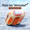 2026 Rechargeable High-Speed Waist Fan with Digital Display for Extreme Cooling Outdoors