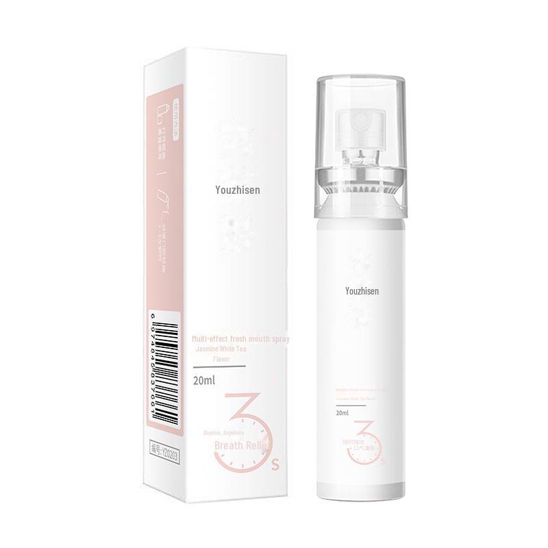 Mint Flavored Multi-Effect Mouth Spray: Portable, Long-Lasting Freshness and Deodorant