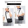 Casual Nylon Men Crossbody Bags Oxford Cloth 4 Zippers Shoulder Bag Rectangle Black Brown Blue Green Man Handbags Unisex