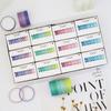 6 Rolls Creative and Refreshing Handwritten Sticker