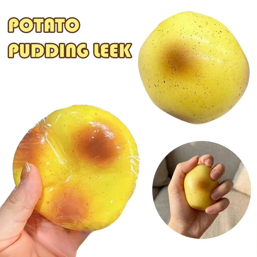 Handmade Realistic Potato Squeezable Toy Slow Rising Pinch Le Toy Slow Rebound Toy Office Toys