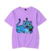 KPop Demon Hunters Print Tshirt Streetwear Cartoon Tiger Women Y2K Tops Hip Hop Tees Men Fashion Crewneck  Anime T-shirts