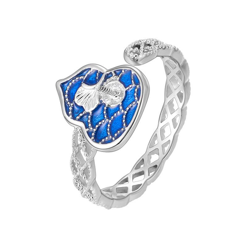 

Новые серьги-пусеты в китайском стиле из стерлингового серебра 925 пробы с эмалью в виде тыквы для женщин