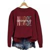 European Fashion Printed Long-Sleeve Pullover Sweatshirt: Comfortable, Versatile Autumn Top for Women