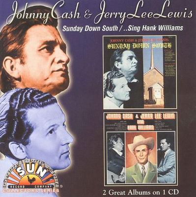 CD JOHNNY CASH & JERRY LEE LEWIS - Sunday Down South / ...Sing Hank Wi COL6432 Collectables 1999 US Blues Used