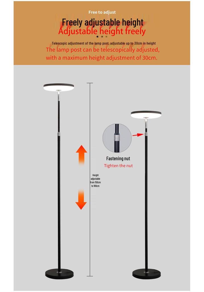 Super Bright LED Floor Lamp for Living Room and Bedroom