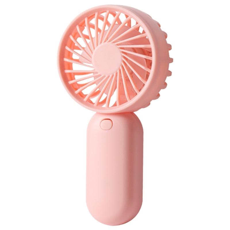 AM4 Battery Operated Powerful Handheld Fan Portable Small Lightweight Makeup Fan for Girl Women Indoor Outdoor