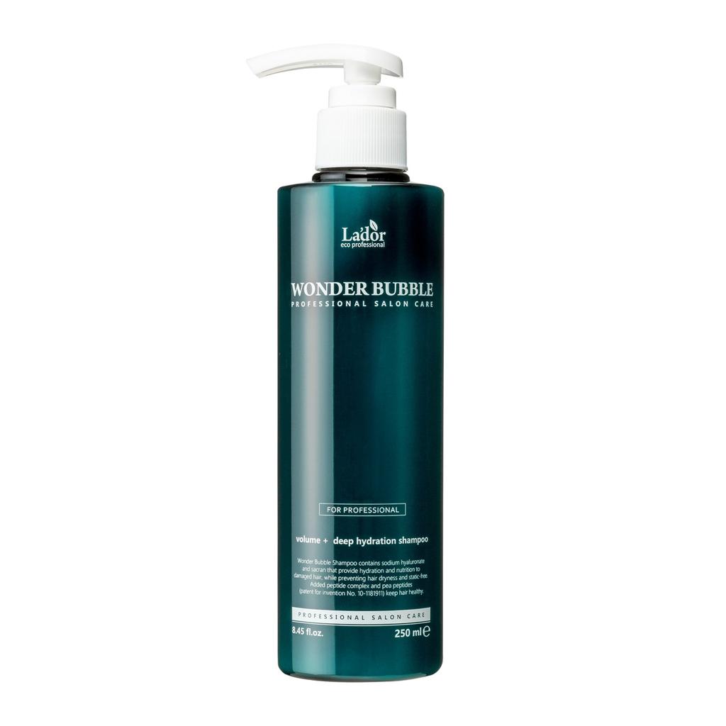 Lador Wonder Bubble, 250 Ml - Moisturizing Shampoo for Dry Hair