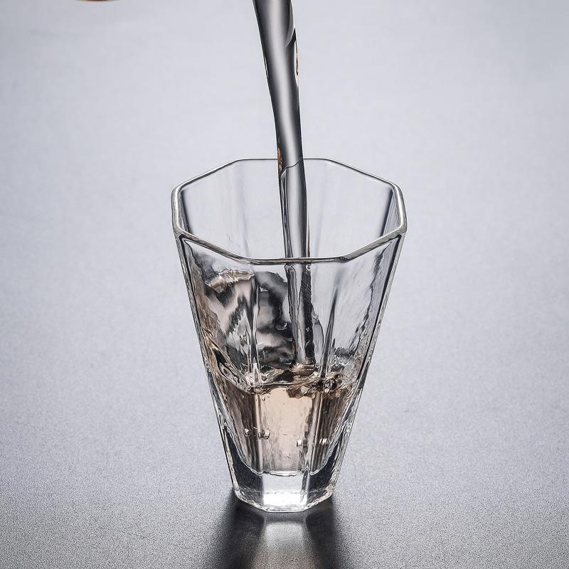 Japanese Glass Diamond Small Tea Cup High Temperature Thickened Teacup Master Cup Personal Single Cup Tea Set