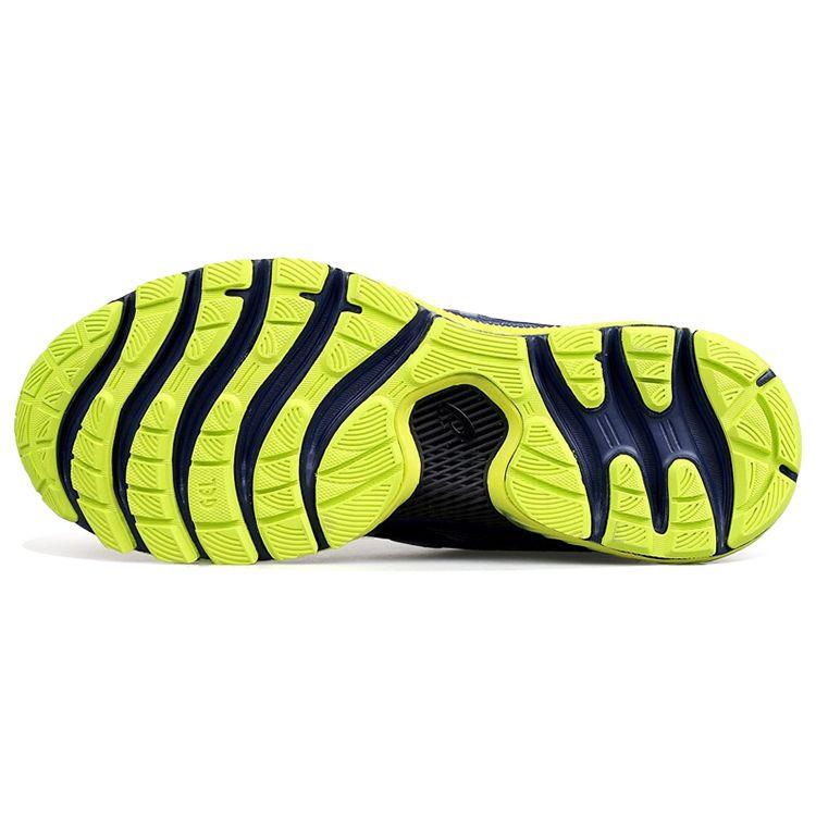 Asics Gel-Nimbus 22 Durable Low-Top Running Shoes Men Sneakers Dark-Blue Black 1011B087-400