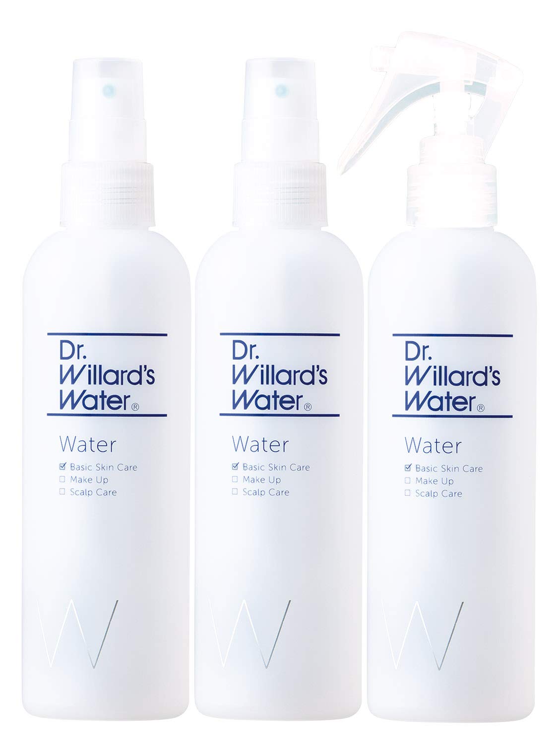 

Спрей для тела Willard Water Standard 1 Сделано для чувствительной кожи Dr. Лосьон, 220 мл, 3 штуки (2 форсунки, форсунка), Япония,