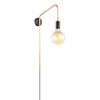 Kinkiet Malene MBM3386/1 BK+GD Italux