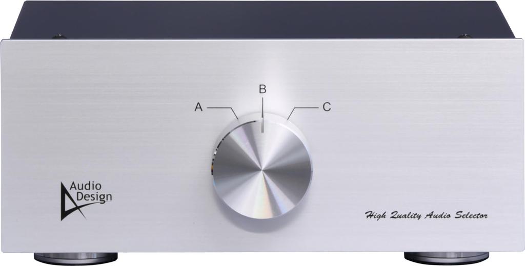 Audio Design Balanced Line Selector For output HAS-3LB (1F-3M switching)