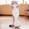 Body Pillow Plush Stuffed Long Cushion Cat Animal Soft Toy Gift for Sleeping Hugging