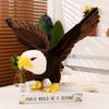 Simulation Bald Eagle Doll Plush Doll American Eagle Ornament Zoo Bald Eagle