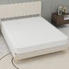 3D breathable mattress independently wrapped, noise free, soft, sturdy, dual support, providing back care, size: 140 * 200cm, thickness: 23cm, white