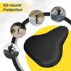 Bicycle Seat Cover Waterproof Shock-Absorbing Ergonomic Saddle with Drawstring Bike Seat Covers for Comfort for Mountain Biking