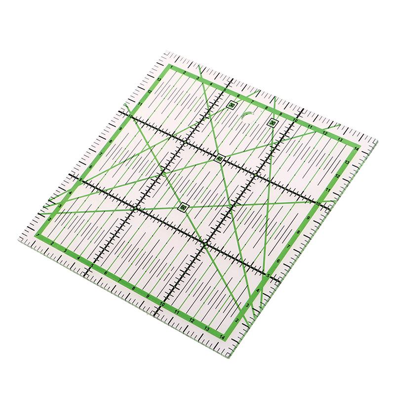 Diy Hand Tool Patchwork Ruler Square Shape Tailor Yardstick Cloth Cutting Rulers