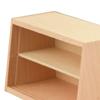 Dollhouse Miniature Wooden Shelf Storage Rack Landscape Life Scene for
