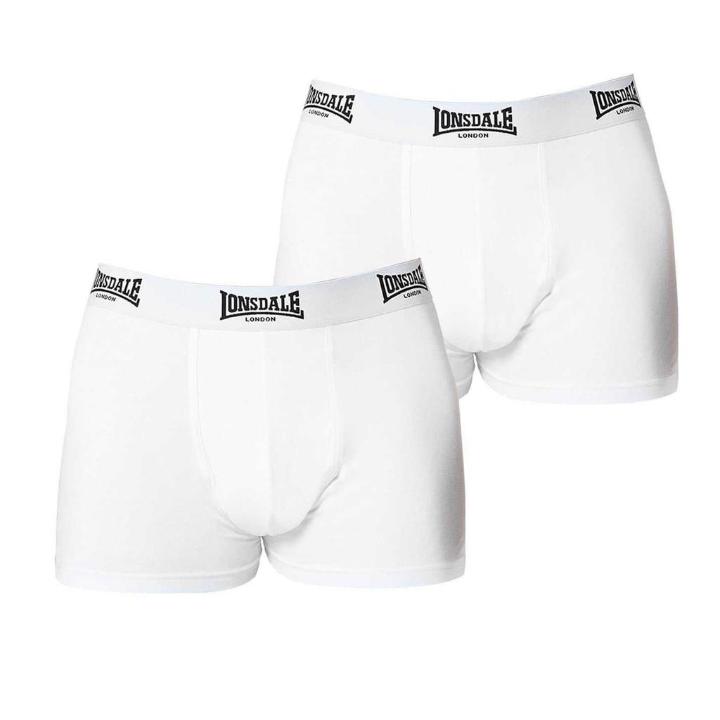Lonsdale Mens Boxer Shorts (Pack of 2)