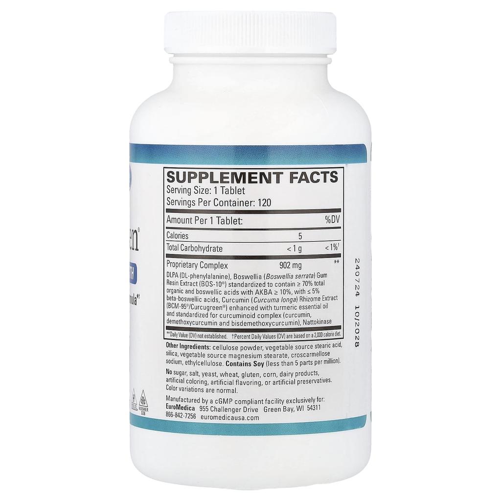 EuroMedica, Curaphen®, 120 tablets