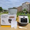Cross-Border Smart Touch 5L Rice Cooker: Multi-Function, Large Capacity, with Timer