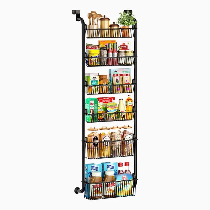 Cesta de Almacenamiento Colgante para Puerta de Múltiples Capas Estante de Pared para Ventana sin Perforaciones y que Ahorra Espacio para Ropa Juguetes Artículos Varios