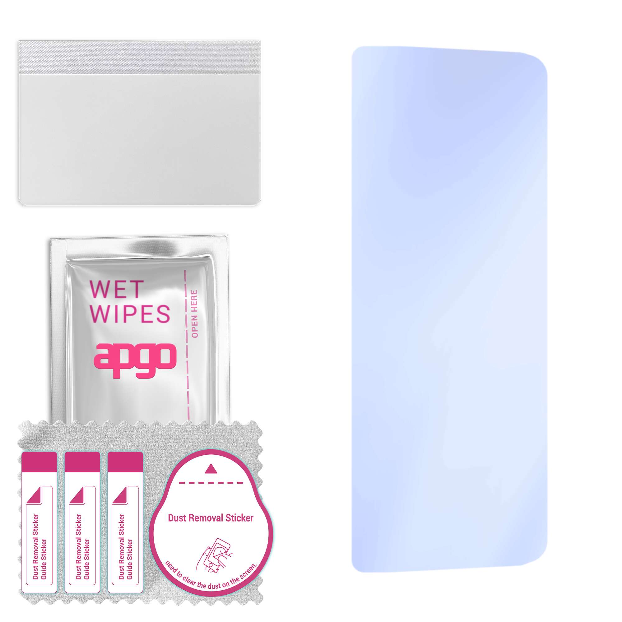 

apgo Ultra-Clear 9H Hybrid protective glass compatible with Nawigacja w KIA Sorento MQ4 2021 2022 2023, flexible nano glass, great replacement for tem