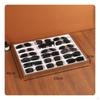 Eyeglasses Display Tray 18Slot Eyewear Divided Sunglasses Organizer for Collectors,