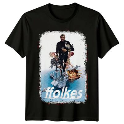 North Sea Hijack (1980) Movie Poster Inspired 100% Cotton T-shirt Mens Tees Top Retro Tee Unisex