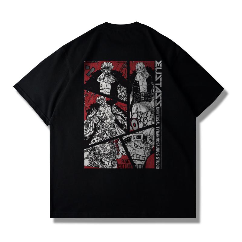 Japanese Anime ONE PIECE ONE PIECE Shortsleeved Tshirt Summer Loose Tide
