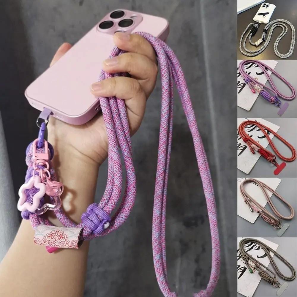 Adjustable Phone Lanyard Neck Rope Phone Case Chain Straps New Hanging Cord  Phone Accessories
