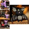 Cute Bat Plush Toy Soft And Durable Stuffed Animal For Halloween And Decor Available In 4 Colors