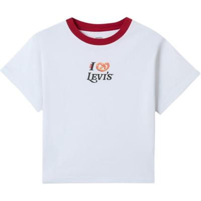 Levis Fruit Limited Edition Capsule Collection Casual Comfortable Versatile Letter Knit Crew Neck Short Sleeve T-Shirt Women T-Shirts A8798-0075