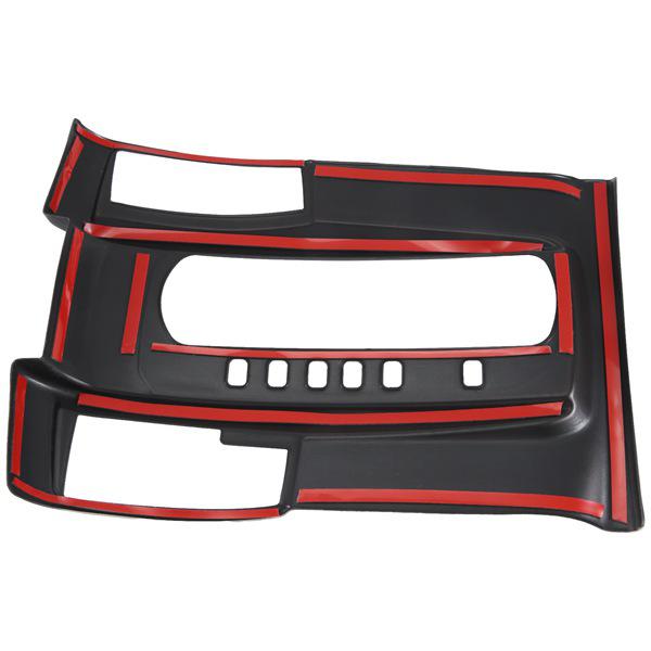 Carbon Fiber ABS Car Center Console Gear Shift Cover - 1 Piece