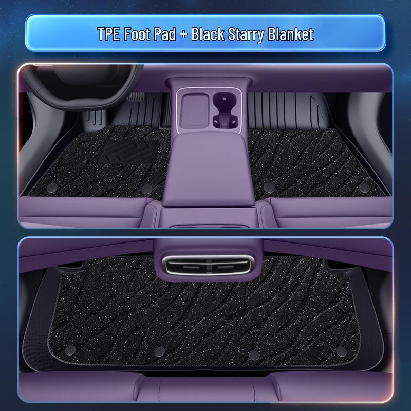 Leapmotor C10 TPE2026 Floor Mats - Complete Set for New Car Interior