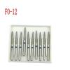 10pcs/box Dental Diamond Burs Drill FG Diamond 1.6mm Shank for High Speed Handpiece Burs