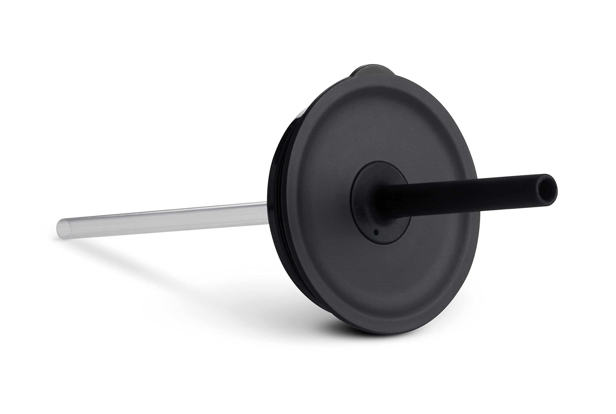 

Replacement cap for Medium Straw Straw Cap Japanese tumblers, Press-In Lid, Black, Insulated, Cold, (Authentic Product)