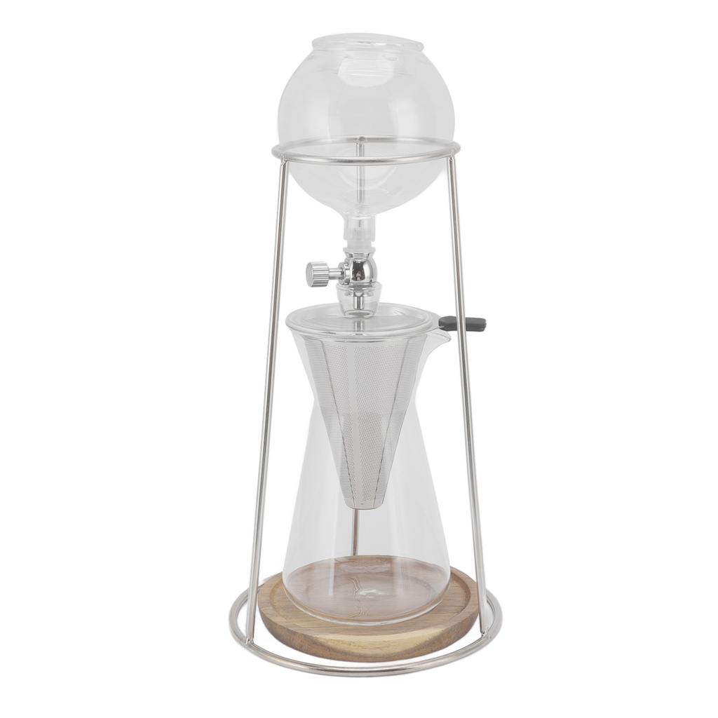 Ekspres do kawy Drip Tower Wielokrotnego użytku Borokrzemowe Szkło Ekspres do Kawy Iced do Kawiarni Domowej Kuchni 600ml