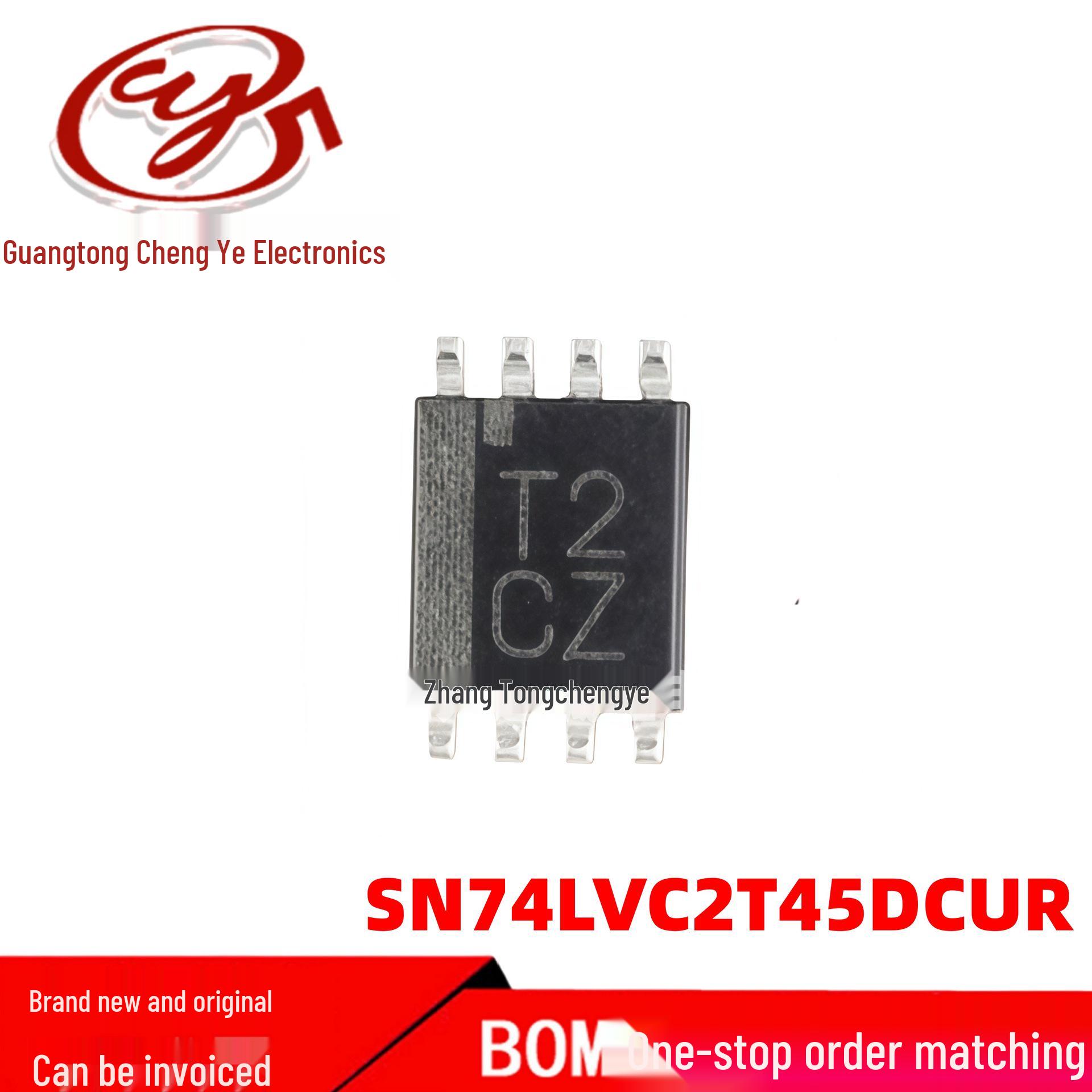 

New SN74LVC2T45DCUR VSSOP-8 Dual-Supply 2-Bit Bus Transceiver, Surface Mount, Tri-State Output