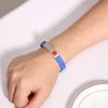 Medical Alert ID Bracelet for Men Women Personalized Diabete ICE Silicone Wristband Type 2 Custom Engraved