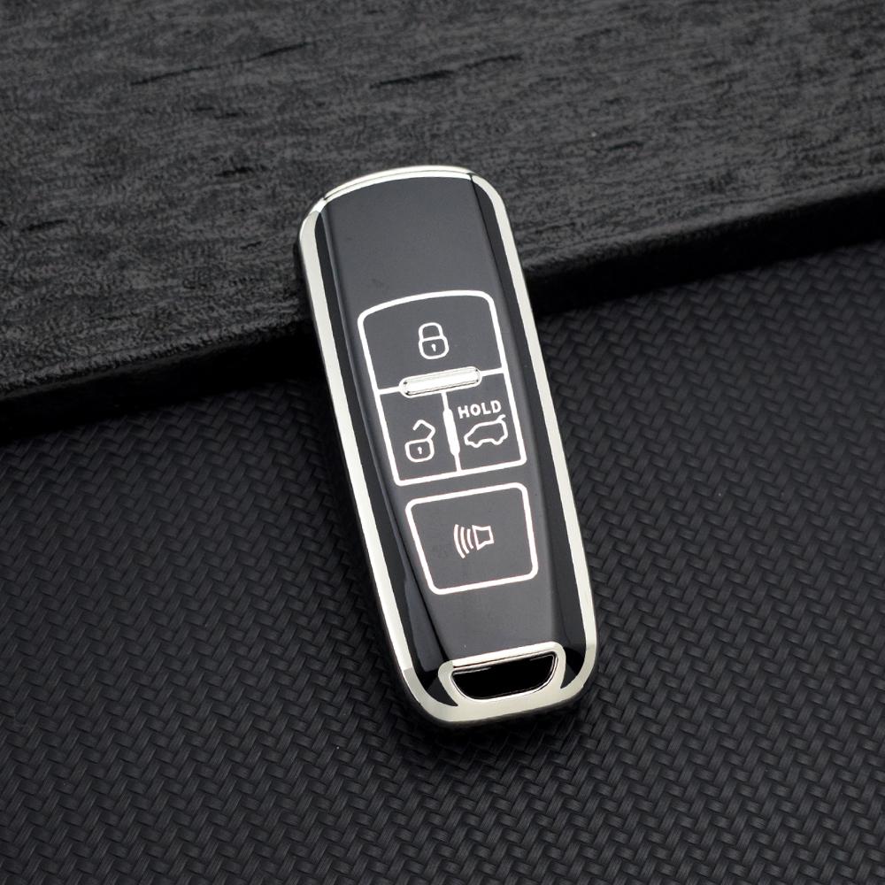 

Tpu Key Cover Case Automobile Key Holder Fob for Proton Saga X50 S70 X70 X90 E.MAS 7 Persona Iriz Key Chain Car Bag Accessories