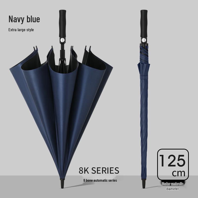 Lilang Fully Automatic 125cm Reinforced Straight Umbrella