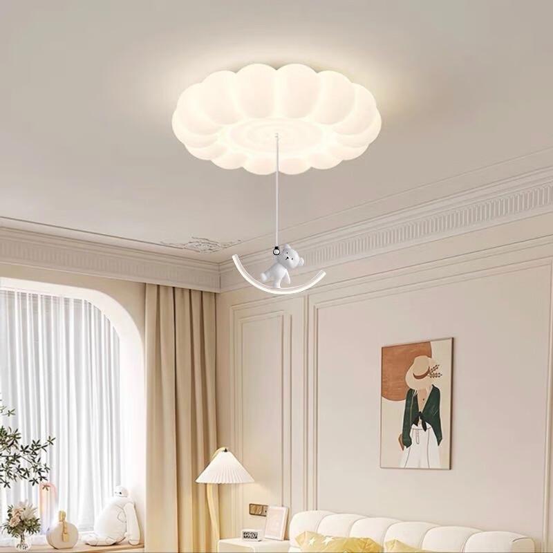 UOSU Cream Style LED Eye Protection Ceiling Lamp