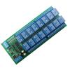16 Channel Relay Module DC 12V MODBUS RTU RS485 Relay Module Board PLC Controller Serial Port Switch Standby Current 11M
