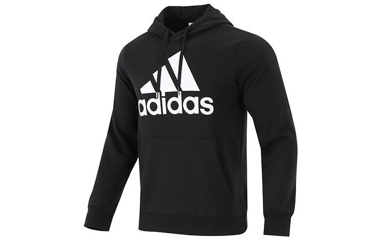Adidas Sweatshirts Men s Black Hooded Moderate Regular GK9220 S