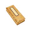 Irotan Memorial Book, 4 Sun (approx. 12cm Long X 5cm Wide), Gold Brocade Torinoko Paper, Hardcover, Dated (Brown)
