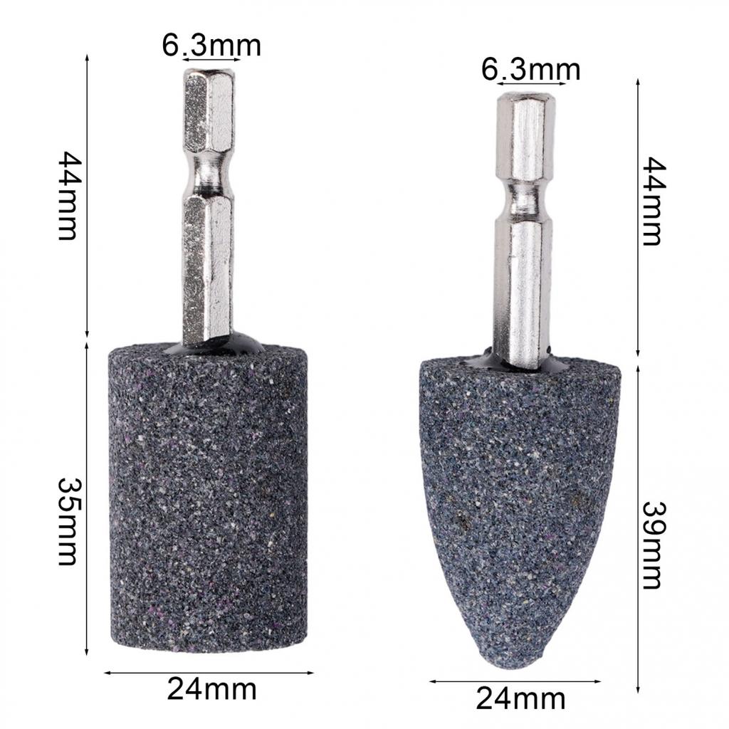 Grinding Head Hexagonal Shank Portable Sharpening Head Tool