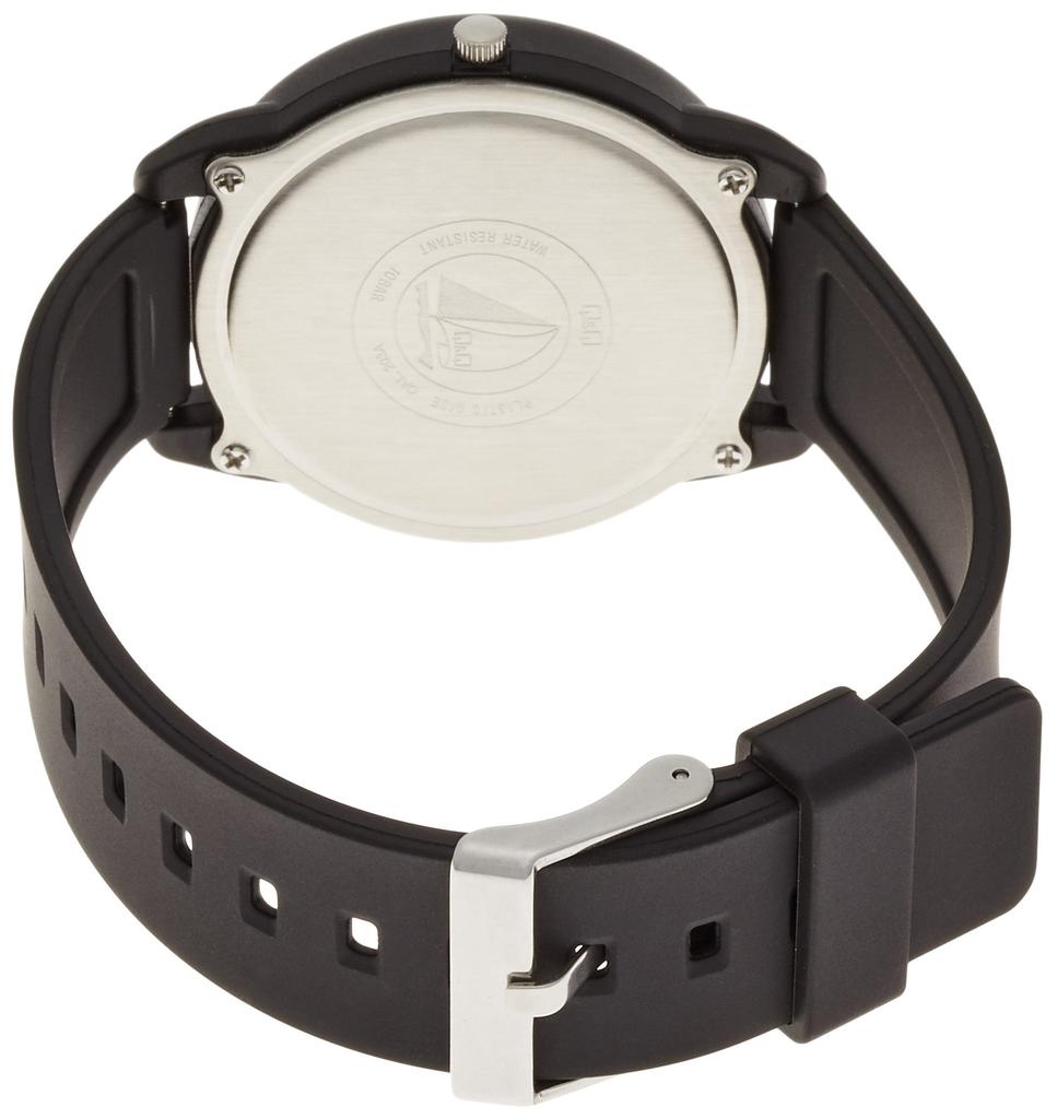 CITIZEN 10 ATM Water Blue and Q&Q Women's Watch, Colorful, Fashionable, Analog, Resistant, Black, VR64-005